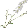 Silk-ka kunstbloem Ridderspoor wit H 101 cm