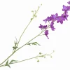 Silk-ka kunstbloem Ridderspoor donkerpaars H 101 cm