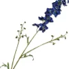 Silk-ka kunstbloem Ridderspoor kobaltblauw H 101 cm