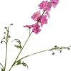 Silk-ka kunstbloem Ridderspoor donkerroze H 101 cm