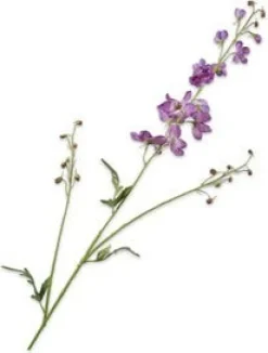 Silk-ka kunstbloem Ridderspoor paars H 101 cm
