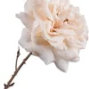 Silk-ka kunstbloem Roos Crème H 76 cm