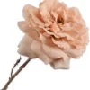 Silk-ka kunstbloem Roos roze H 76 cm