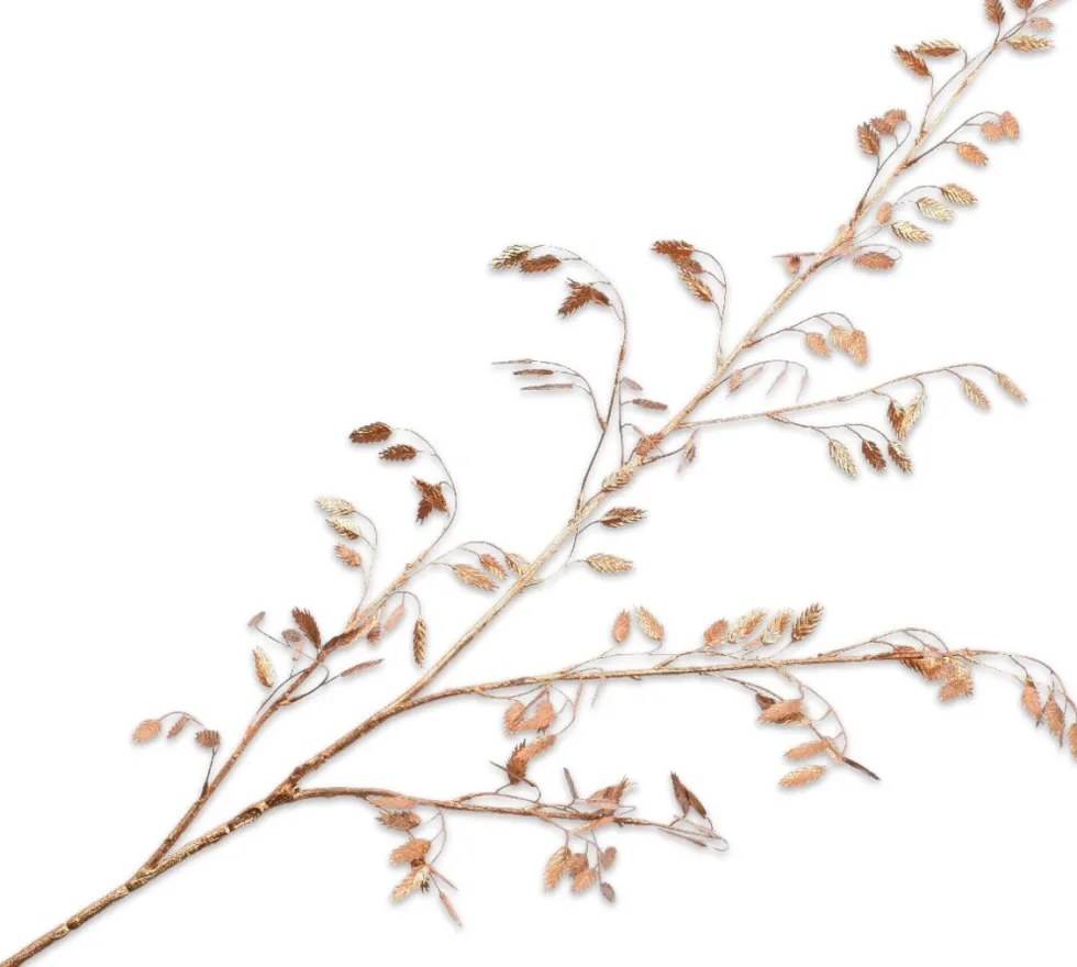 Silk-ka kunstbloem Siergras bruin H 115 cm