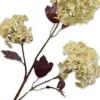 Silk-ka kunstbloem Sneeuwbal Crème H 107 cm