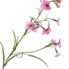 Silk-ka kunstbloem Tabaksbloem lichtroze H 78 cm