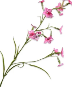 Silk-ka kunstbloem Tabaksbloem lichtroze H 78 cm