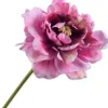 Silk-ka kunstbloem Tulp dubbelbloemig roze H 69 cm