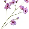 Silk-ka kunstbloem Viooltje lichtpaars H 103 cm