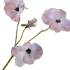 Silk-ka kunstbloem Viooltje paars H 63 cm