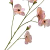 Silk-ka kunstbloem Viooltje roze H 103 cm