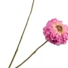 Silk-ka kunstbloem Zinnia paars H 85 cm