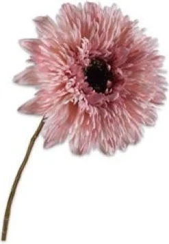 Silk-ka kunstbloem Zonnebloem roze H 71 cm
