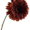 Silk-ka kunstbloem Zonnebloem oranje H 71 cm