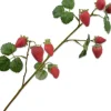 Silk-ka kunsttak Aardbei rood H 68 cm