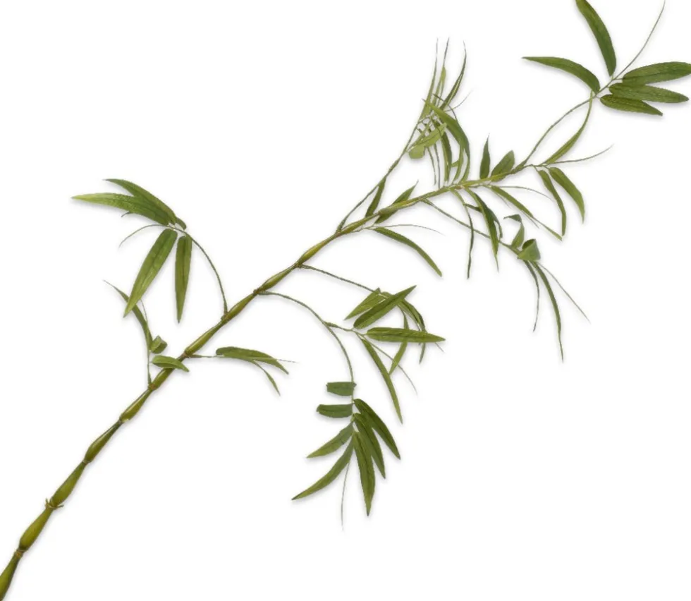 Silk-ka kunsttak Bamboe groen H 122 cm
