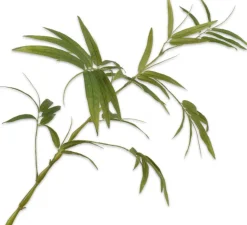 Silk-ka kunsttak Bamboe groen H 88 cm