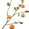 Silk-ka kunsttak Sinaasappelplant geel H 92 cm