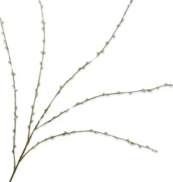 Silk-ka kunsttak Spierstruik wit H 166 cm