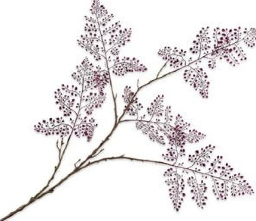Silk-ka kunsttak Varen paars H 30 cm