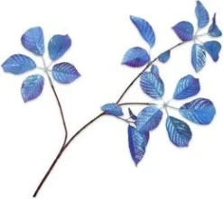 Silk-ka kunsttak Wilde Wingerd blauw H 74 cm
