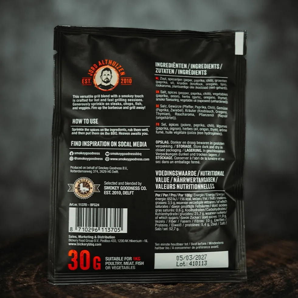 Smokey Goodness BBQ rub Grill Blend 30 gr