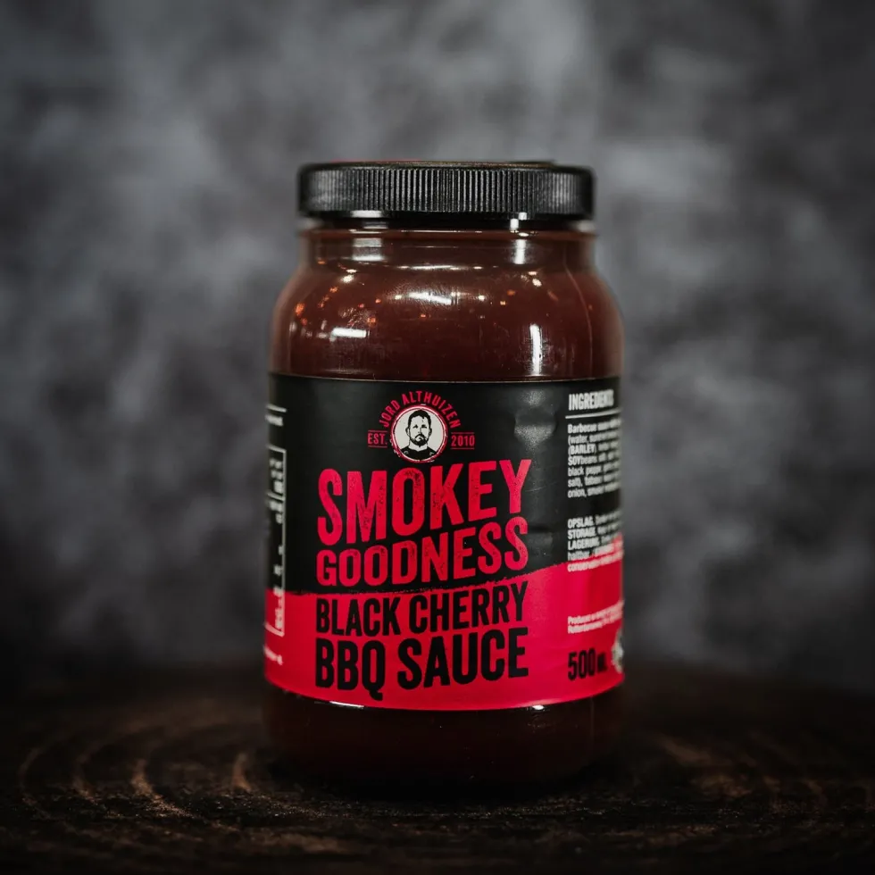 Smokey Goodness BBQ saus Black Cherry 500 ml