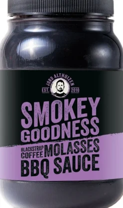 Smokey Goodness BBQ saus Blackstrap Coffee 500 ml