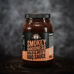 Smokey Goodness BBQ saus Bold and Beefy 500 ml