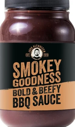 Smokey Goodness BBQ saus Bold and Beefy 500 ml