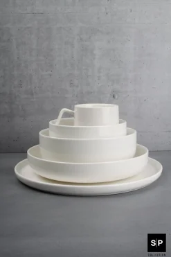 SP Collection schaal Studio White wit D 14 H 8 cm