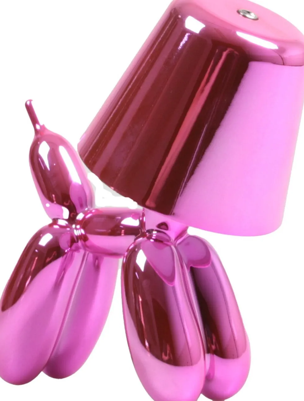 Stoobz Design tafellamp Ballon Hond roze 16 x 10 x 18 cm