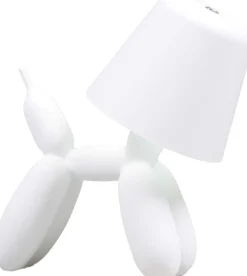 Stoobz Design tafellamp Ballon Hond wit 16 x 10 x 18 cm