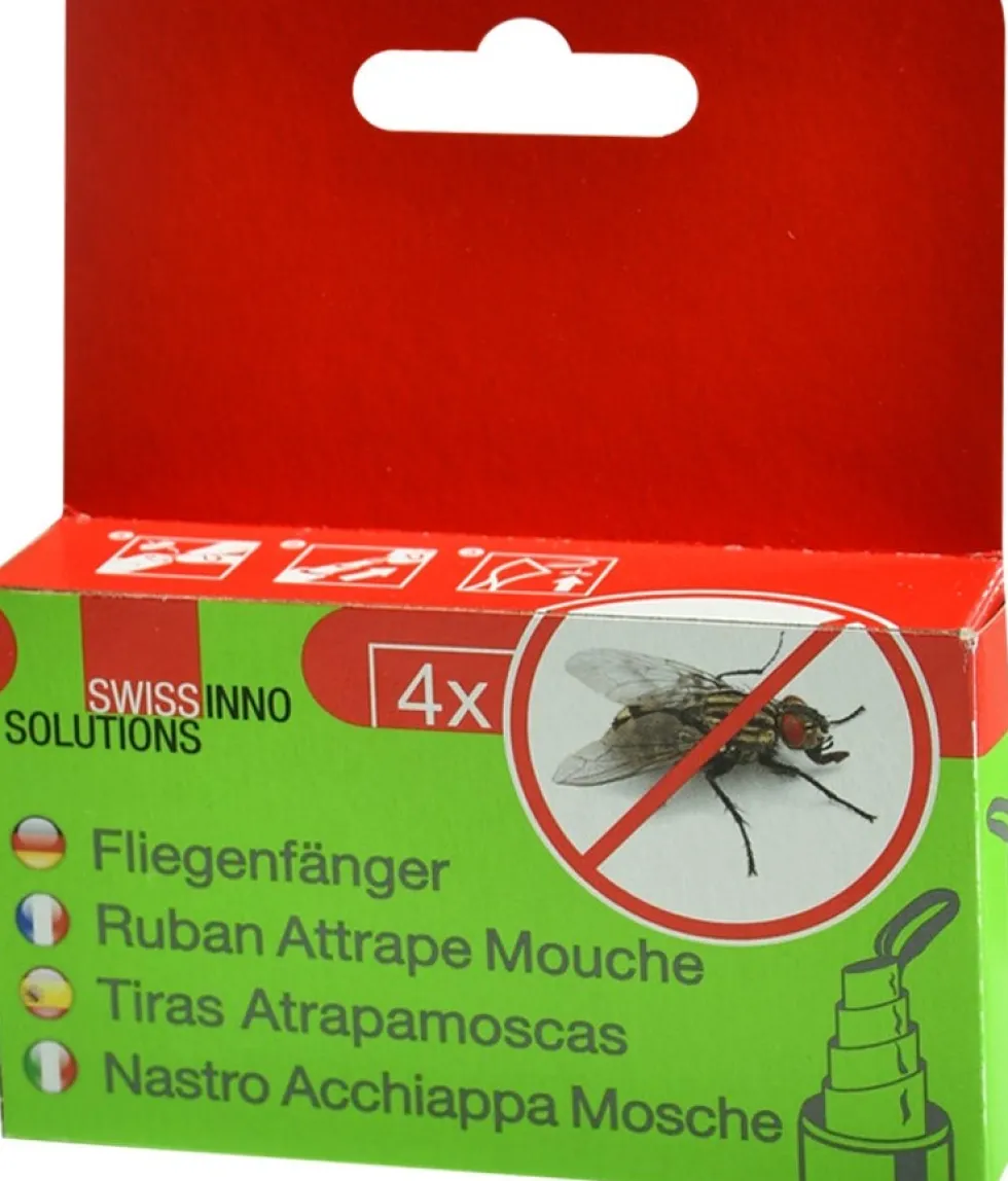 SwissInno vliegenstrip 9,5 x 2 x 11 cm 4 stuks