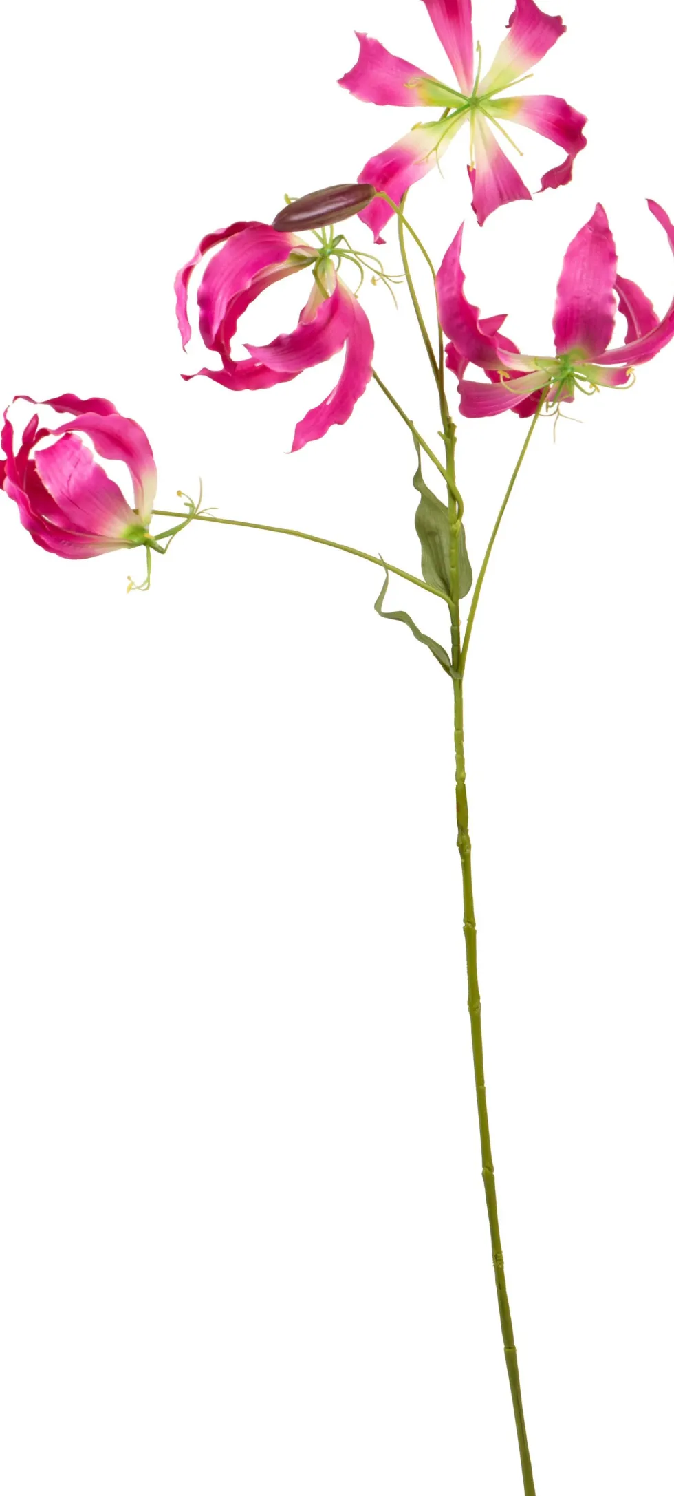 Tina kunstbloem Prachtlelie roze H 95 cm