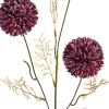 Tina kunstbloem Sierui paars H 63 cm