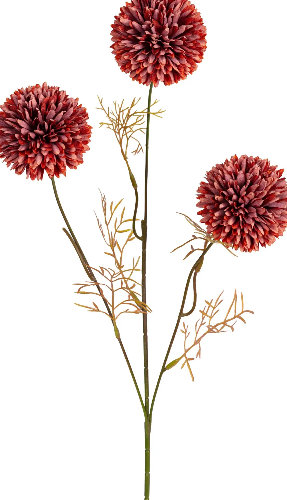 Tina kunstbloem Sierui rood H 63 cm