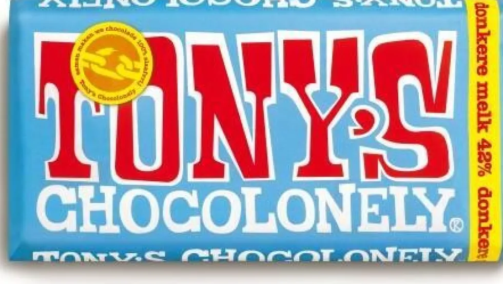 Tony's Chocolonely donkere melk 180 g