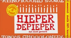 Tony's Chocolonely verjaardag melk karamel zeezout 180 g