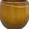 TS bloempot Charlotte geel D 23 H 20 cm