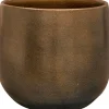 TS bloempot Esra brons D 15 H 13 cm