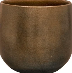TS bloempot Esra brons D 15 H 13 cm