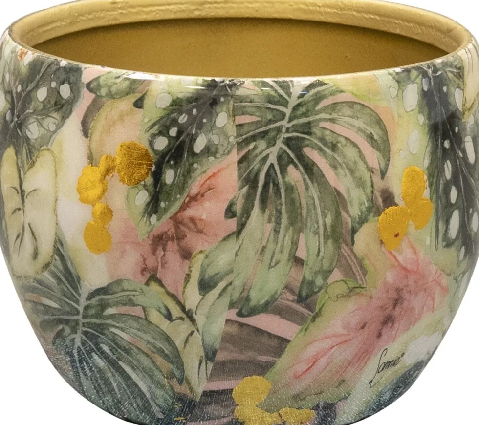 TS bloempot Monstera groen D 7 H 6 cm
