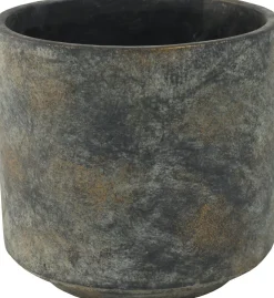 TS bloempot Saar grijs D 16 H 15 cm