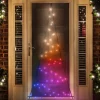 Twinkly wandhanger Wall Tree appgestuurd met 50 lampjes gekleurd 100 x 2 x 200 cm