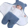 Unique Living baby slaapzak Teddy blauw onesiz