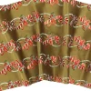 Unique Living decofabric Candy Cane goud 28 x 300 cm