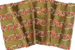 Unique Living decofabric Candy Cane goud 28 x 300 cm