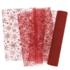 Unique Living decofabric Ice Star rood 28 x 300 cm