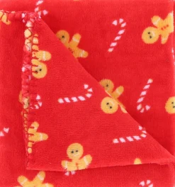 Unique Living geschenkset Joy cookie knuffel en plaid 90 x 75 cm